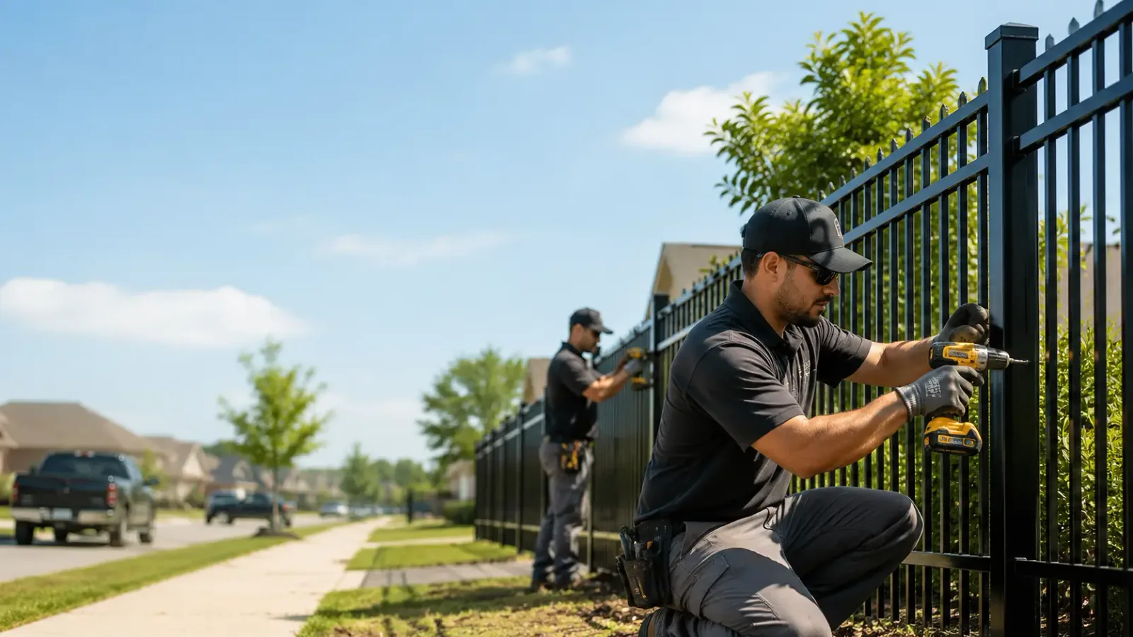 Metal Fence Installation in Smithfield, VA